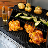 Masterbuilt 1150 Gravity Fed Charcoal BBQ Grill and Smoker with PIZZA OVEN ATTACHMENT