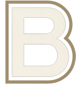 b logo