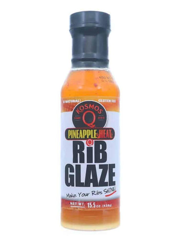 Pineapple Heat Rib Glaze 439g Kosmo's Q