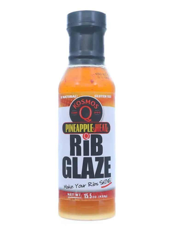 Pineapple Heat Rib Glaze 439g Kosmo's Q