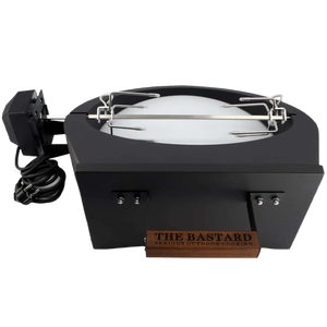Rotisserie + Pizza Oven for The Bastard Medium Kamado BBQ
